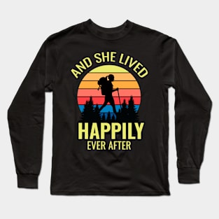 And she lived Long Sleeve T-Shirt